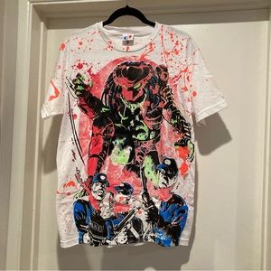 Authentic Backstock Co Predator Megaprint All Over Print Neon Tee One of a Kind